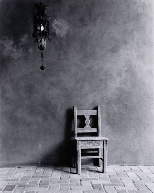 Chair and Lamp, Eliot and Aline Porter's Portal, Tesuque