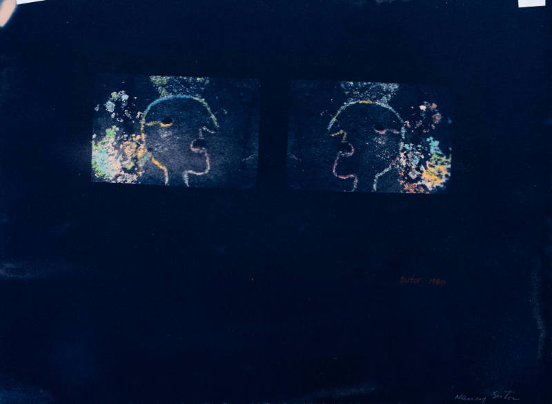 Untitled (Two Glyph Heads)