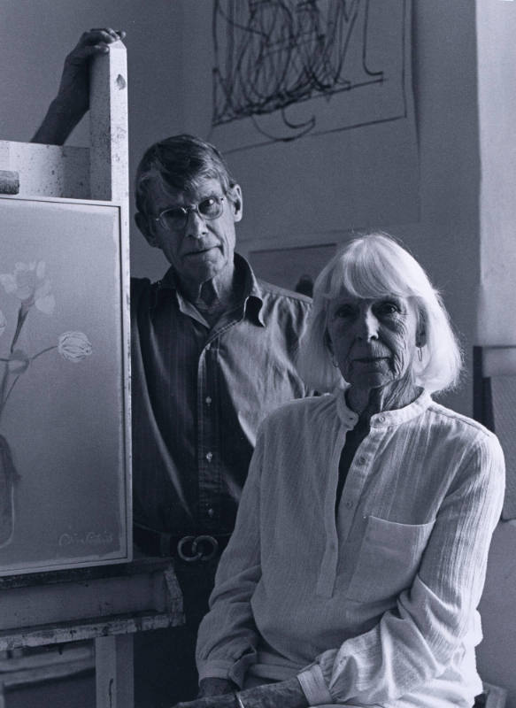 Eliot and Aline Porter, Tesuque, New Mexico
