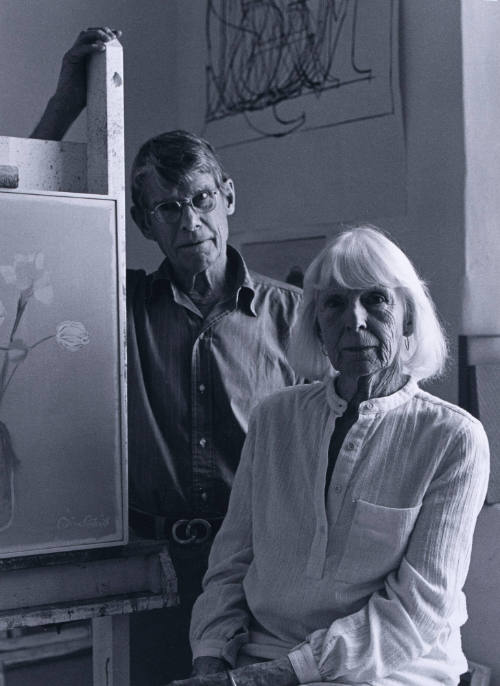 Eliot and Aline Porter, Tesuque, New Mexico