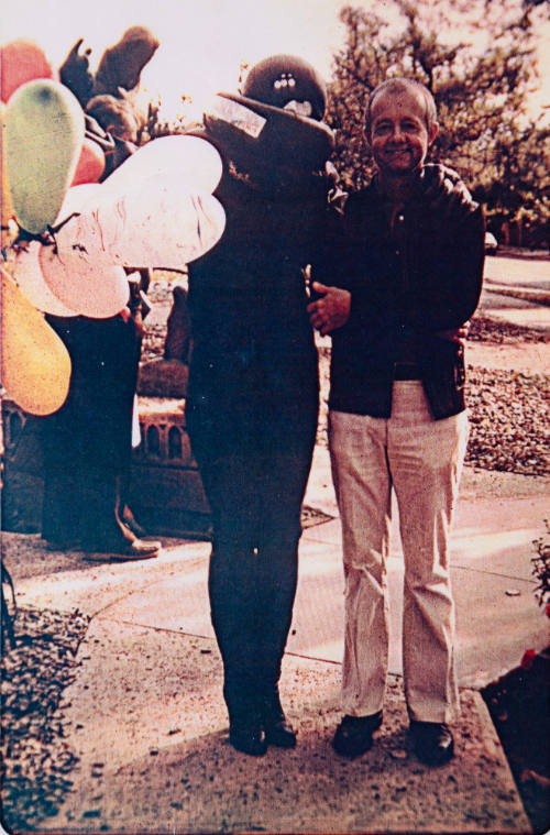 Nancy Sutor, Rubber Lady and Richard Rudisill, 1982, xerographic copy, 10 × 6 5/8 in. Collectio…
