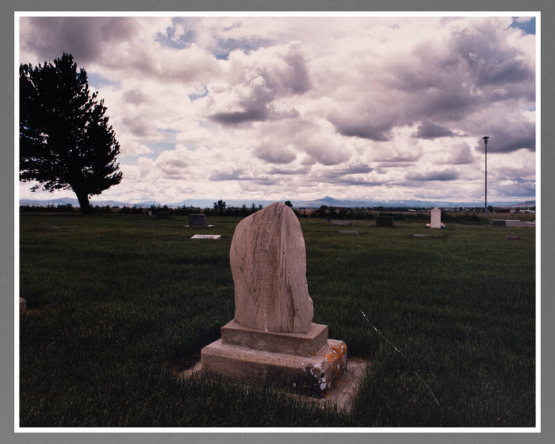 Powell Cemetery, Heart Mountain, Japanese-American Concentration Camp, Wyoming, June 3, 1995 / HM 16-16-44 (from the series Japanese American Concentration Camps)