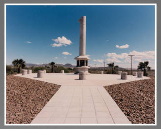 Poston Memorial, Japanese-American Concentration Camp, Arizona, March 24, 1995 / P-1-11-82 (from the series Japanese American Concentration Camps)