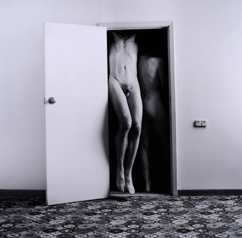 Man and Woman in Doorway