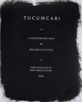 Title Page from the portfolio "Tucumcari"