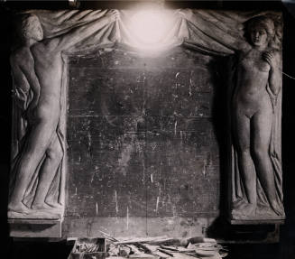 Untitled (Backlit Marble Frieze)