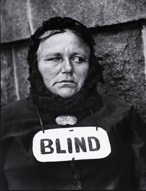Blind Woman, New York