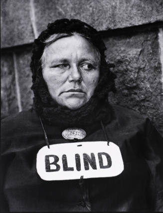 Blind Woman, New York