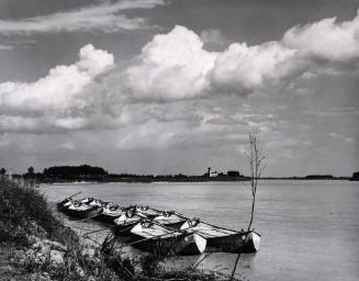 The River Po, Luzzara, Italy