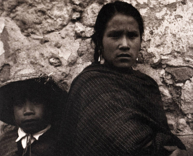 Young Woman and Boy, Toluca