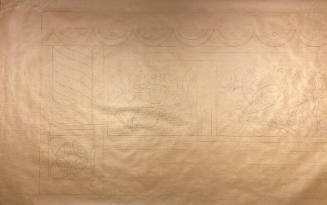 Plan for Detail of Penrose Reredos (Enlarged Figures for my Reredos)