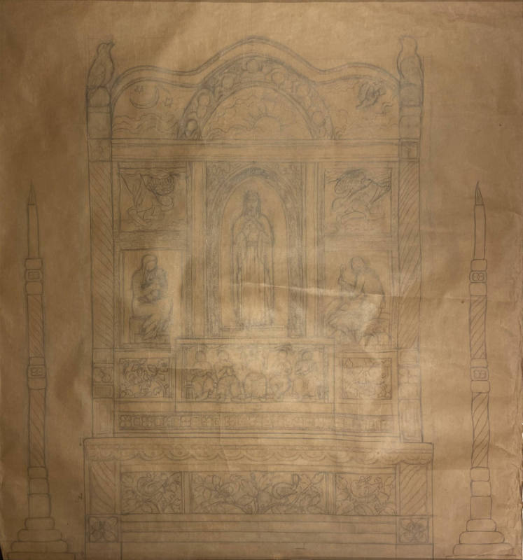 Plan for Penrose Reredos (My Small Reredos)