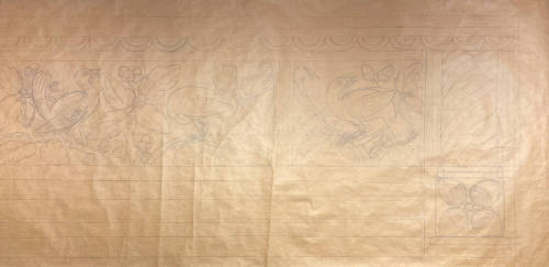 Detail: Plan for Detail of Penrose Reredos