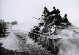 On the road to Berlin, April 1945