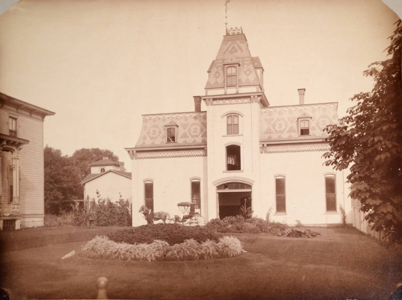 Untitled (Unidentified out building for large estate)