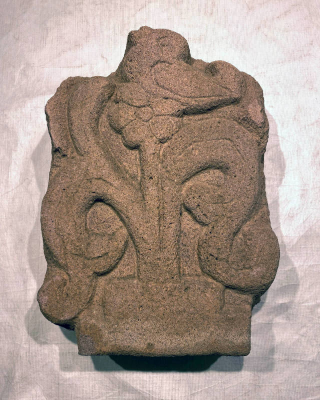 Untitled (Relief Sculpture of Bird and Flower)