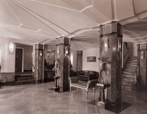 Apartment House Lobby, East Orange, New Jersey