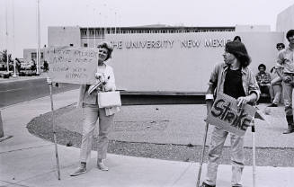 Untitled (Striker and Counter-Demonstrator)