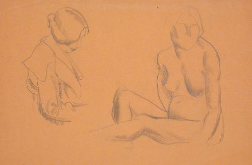 Untitled (French women and nude)
