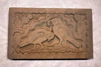 Eugenie F. Shonnard, Untitled Relief (Two Quails), n.d., stone, 12 x 19 7/8 x 1 7/8 in. Collect…