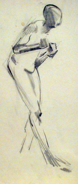 Untitled (standing male nude)