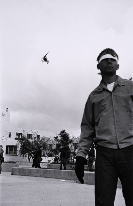 Untitled (Strike Marshall and Airborne Helicopter)