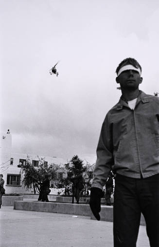 Untitled (Strike Marshall and Airborne Helicopter)