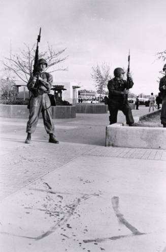 Untitled (New Mexico Army National Guards and Bloodstains)