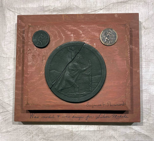 Untitled (Wax Model and Wax Design for Silver Medal)