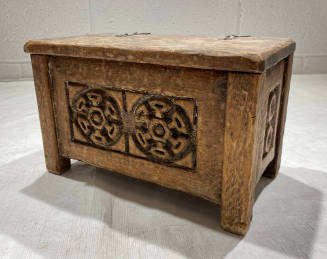Untitled (Carved Wooden Box)