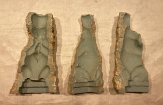 Untitled (Plaster Mold for Squirrel Candleholder)
