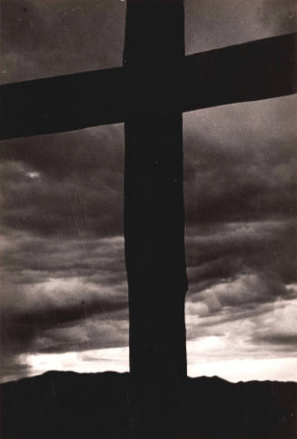 Cross against the sky