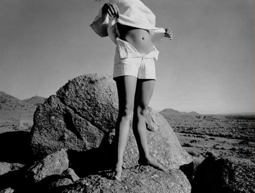 Untitled (Woman in landscape)