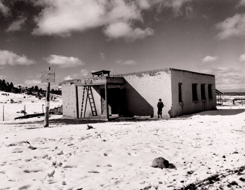 Llano Quemado, New Mexico (A School)