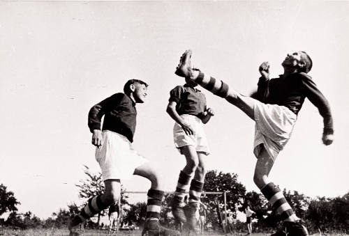 Untitled (Youthful Soccer Players)