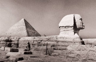 The Sphynx and the Great Pyramid, Geezeh