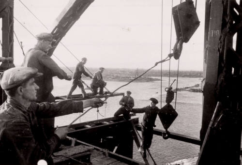 Steel Workers (Building a Bridge over the Dnepr River)