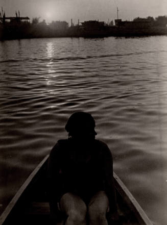 #460 (woman in boat)