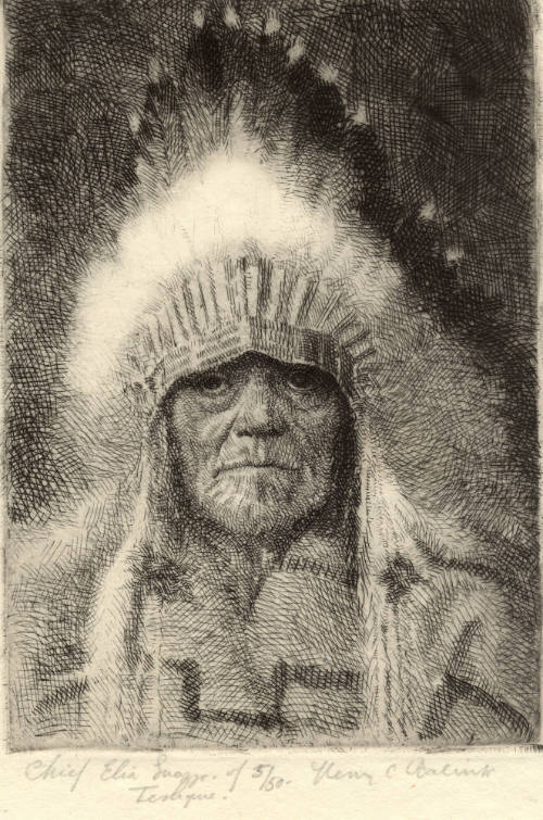 Chief Elia Suazzo [sic] of Tesuque (5/50)