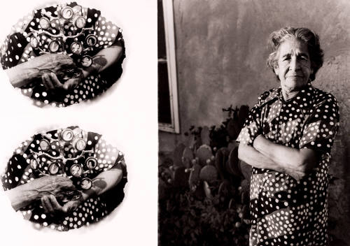Sylvestra M. Chavez and family, Silver City, New Mexico, 1975