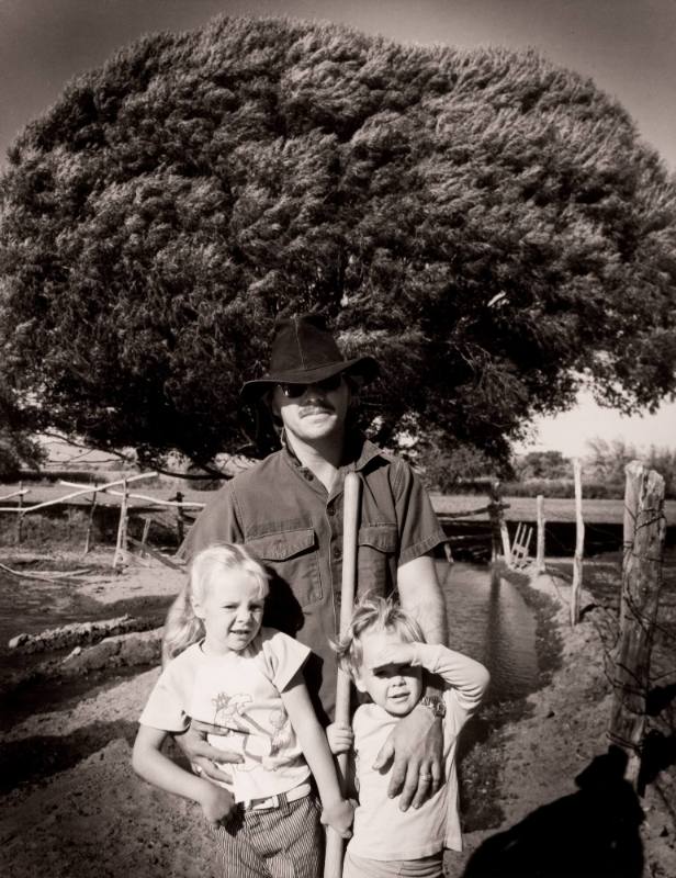 Robert Lake and Family, Waterflow, New Mexico