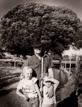 Robert Lake and Family, Waterflow, New Mexico