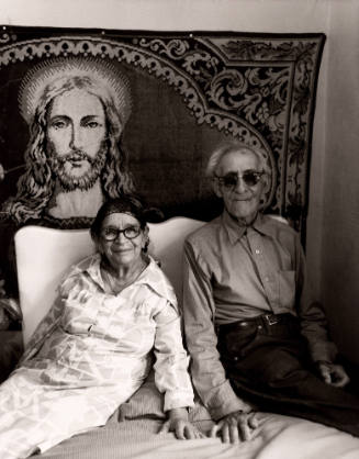 Elvira Maes and Teodoro Perez, Agua Azul, New Mexico