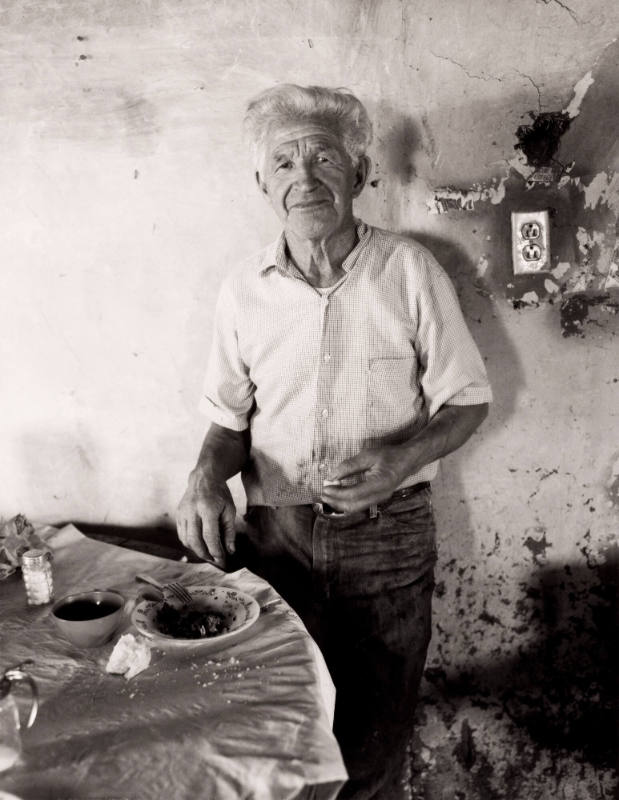 Gordeon Pacheco from Cordova, New Mexico, in his Birthplace