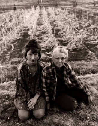 Caroline and Edith Rackley, Sapello, New Mexico, 1976