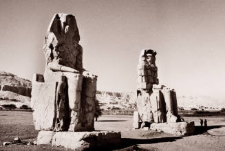 The Statues of Memnon, Plain of Thebes