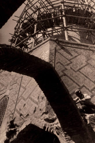 Restoration of the Mosque, Uzbekistan