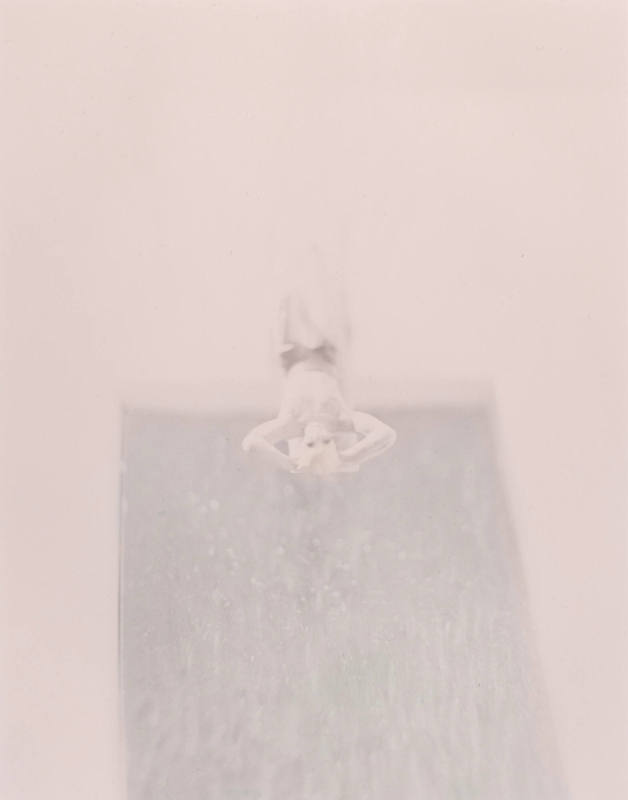 Untitled (Swimmer on diving board)