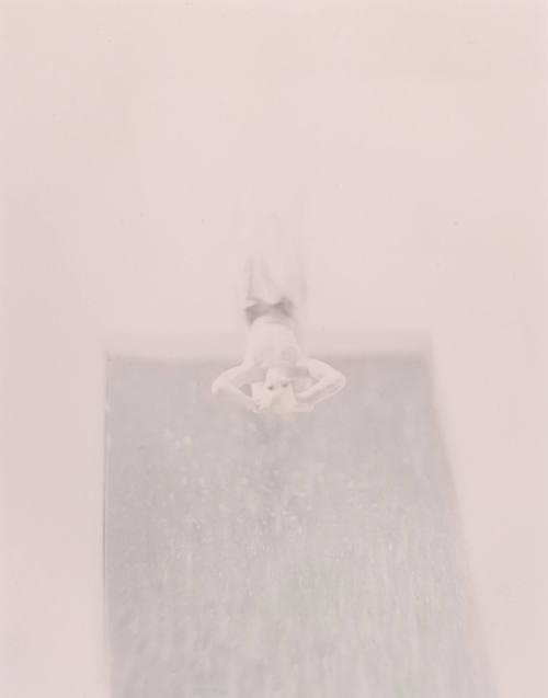 Untitled (Swimmer on diving board)