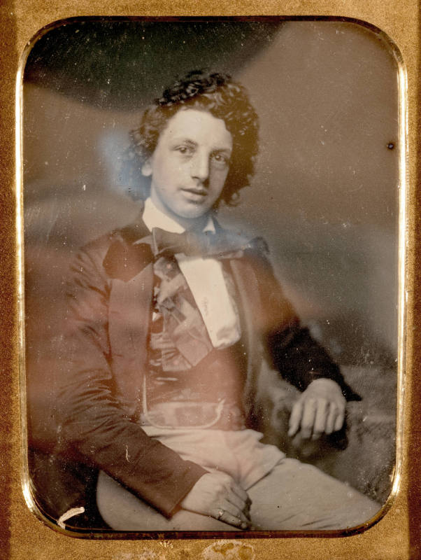 Untitled (Young Man With Curly Hair)